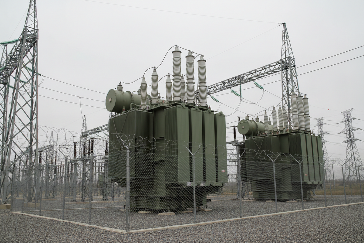 Supply large power transformers with voltage levels covering 330kV and 220kV